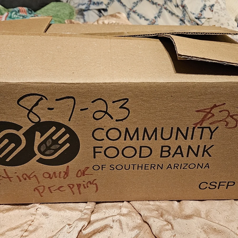This listing is for crafting and or Prepping. This box is dated 8/7/23Please